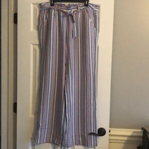 High waist wide leg pants!